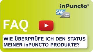 Product Lifecycle Status der inPuncto biz²BusinessSuite für SAP