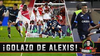 Golazo de Alexis ante Monaco (Relatos Latinos-13/11/2022) 720P60HD