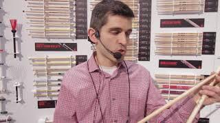 Vic Firth Displays New Drumsticks at Winter NAMM 2018