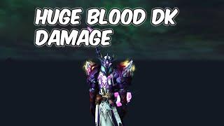 HUGE Blood DK Damage - 11.0.5 Blood Death Knight PvP - WoW The War Within