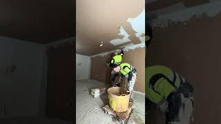 How to skim a full room #plastering #skimming