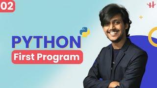 #2 Python First Program And Syntax Bangla Tutorial 2023