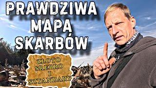 Złoto, srebro i sztandary - Prawdziwa mapa skarbów odnaleziona !!!