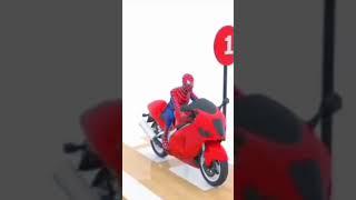 sepiderman naik motor , Spiderman kartun joget , Spiderman warna warni, spiderman kartun lucu ,seru.