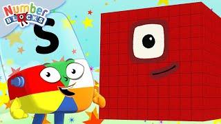 Learn to count & read | 4 hour of Alphablocks & Numberblocks Crossover - All Levels