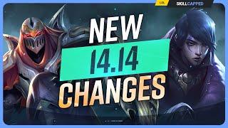 ALL NEW CHANGES for PATCH 14.14! - League of Legends