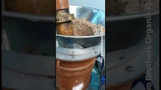 Cold pressed method of Groundnut oil I Peanutoil process video