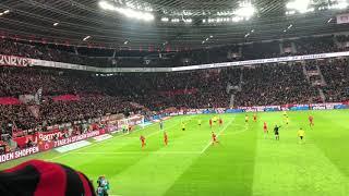 Bundesliga, Bayer 04 Leverkusen - Borussia Dortmund, 08.02.2020, Tor zum 3 - 3, Leon Bailey