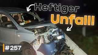 LKW Reifen auf Autobahn weggekickt & super dämliche Situationen + Unfälle! | #GERMAN #DASHCAM | #257