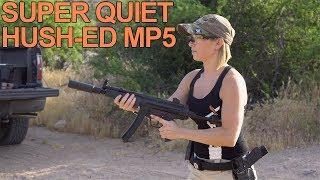MP5 Full-Auto Suppressed w/ Hush 9mm 165gr Ammo