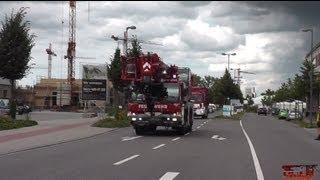 FwK 60 + WLF AB-Kran BF Mannheim FW Nord beim Großbrand in Ludwigshafen