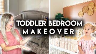 DIY BOHO GIRLS BEDROOM MAKEOVER | IKEA TODDLER ROOM