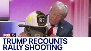 Trump recounts rally shooting, says it's ‘too painful’ to tell again: FULL MOMENT