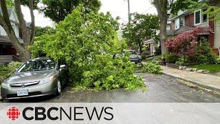 2 dead after severe thunderstorms hit southern Ontario