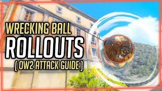 OW2 Wrecking Ball Rollouts For Every Map (+Techs/Grapple Spots)