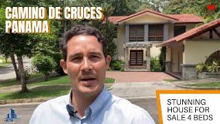 Camino de Cruces Panama Stunning House for Sale 4beds