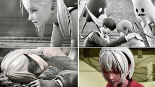 NieR Reincarnation - ALL Main Story Cutscenes & Endings