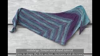 Temperance KAL - How to shape Section 1