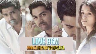 Title BGM (Mannipaaya) | Vinnaithaandi Varuvaayaa | A R Rahman | Love BGM