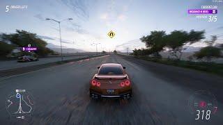 FULL HIGHWAY Final Race In Level 8 Nissan GT-R! - The Eliminator Forza Horizon 5