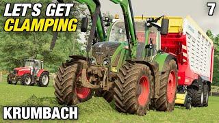 LET'S GET CLAMPING!! | Krumbach | Farming Simulator 22 - Episode 7