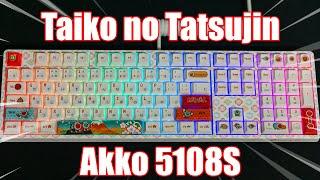 Akko x Taiko no Tatsujin Keyboard! | Akko 5108S Review