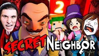 Der NACHBAR wird euch alle HOLEN!  Secret Neighbor (Hello Neighbor MULTIPLAYER)