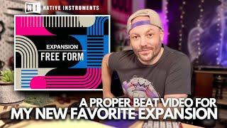 Free Form Expansion | A Jazzy Hip Hop BEATMAKING TUTORIAL | Maschine