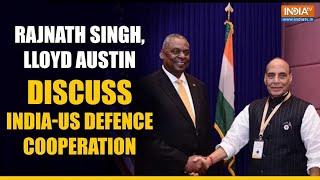 India-US Defence meeting: Rajnath Singh, Lloyd Austin Discuss India US Defence Cooperation