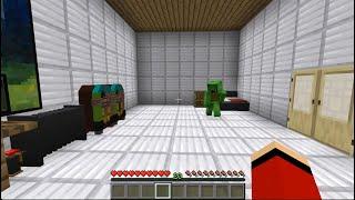 JJ and Mikey hide From Scary TALKING TOM AND ANGELA EXE monsters At Night in Minecraft - Maizen