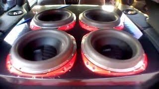 4 12s ORION AUDIO COMPETITION SUBWOOFERS/ LOUDEST BASS CRAZY POWERED BY 10K IN MEXICO