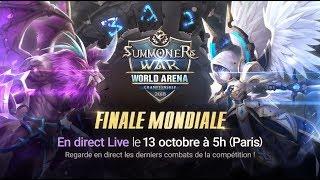 [FR] SWC2018 Finale Mondiale @Seoul |Summoners War |서머너즈워