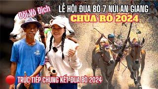 Căng Thẳng phân định thắng thua tại Chung Kết LỄ HỘI ĐUA BÒ CHÙA RÔ 2024 của bà con KH'MER-CAMPUCHIA