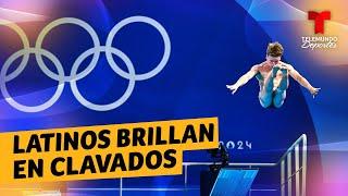 Tres latinos se clasificaron a la semifinal de Clavados tres metros | Highlights | París 2024