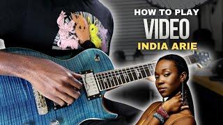 EASY R&B Guitar Lesson - How to Play Video by India Arie