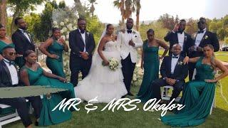 STEPHANIE & IFEANYI’S GLAMOROUS WEDDING IN LOS ANGELES