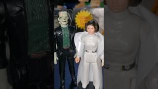 "Monster Crush" Featuring The Vintage Kenner Star Wars 1977 Princess Leia & Remco 1980 Frankenstein