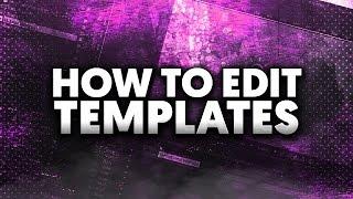 How To: Edit Templates in Adobe After Effects CC