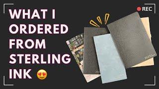 Sterling Ink 2025 Common Planner N1-H Compact & Booklets | Unboxing