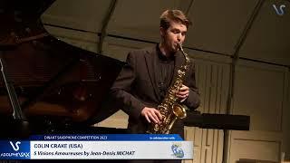 Colin CRAKE (USA) plays 5 Visions Amoureuses by J.D. MICHAT