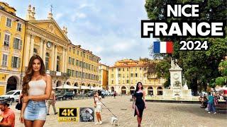 Nice France: Walk with me in the centre of Nice, France - Place Garibaldi - Port Lympia
