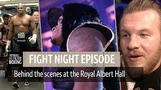 No Filter Boxing fight night episode | Royal Albert Hall behind the scenes