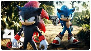 SONIC THE HEDGEHOG 3 All Movie Clips + Trailer (NEW 2024)