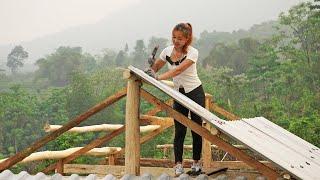 Farm Life: Roofing techniques for wooden house, Build new wooden house - Thị Hiền