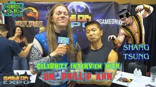 Celebrity Interview with DR. PHILLIP AHN aka Shang Tsung from "Mortal Kombat 2" - Game On Expo 2017