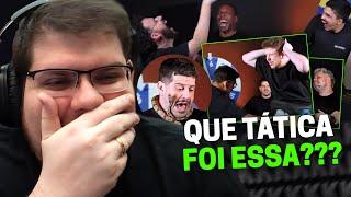 CASIMIRO REAGE: DESAFIO EXTREMO - QUEM COME MAIS? AQUELES CARAS | Cortes do Casimito