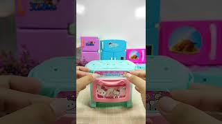 Satisfying with Unboxing & Review Hello Kitty Kitchen Set #hellokittykitchenset #hellokitty #shorts