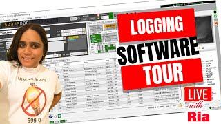 How to log ham radio contacts - LIVE with Ria!