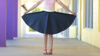 How to make a Circle Skirt - for any age + any size