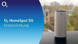 o2 HomeSpot 5G - First Settings